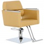 Fotel fryzjerski Bella hydrauliczny obrotowy do salonu fryzjerskiego podnóżek krzesło fryzjerskie Outlet - 2